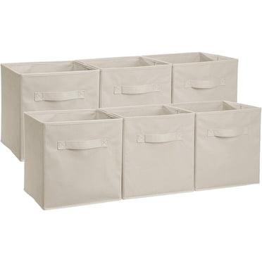 E-Commerce Foldable Storage Cubes - Foldable Cloth Storage Cube Basket Bins Organinzer For Nursery, Home, Office,Pack Of 2