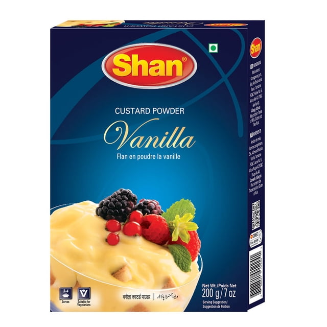 Shan Custard à la Vanille - 200g Poudre - Dessert Crémeux et Riche