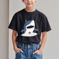thumbnail image 2 of WRKEKC T-Shirts d'Été pour Garçons, T-Shirts Décontractés pour Garçons, T-Shirts Polyvalents Décontractés à Manches Courtes pour Enfants avec Motif Imprimé et Col Rond, 2 of 5