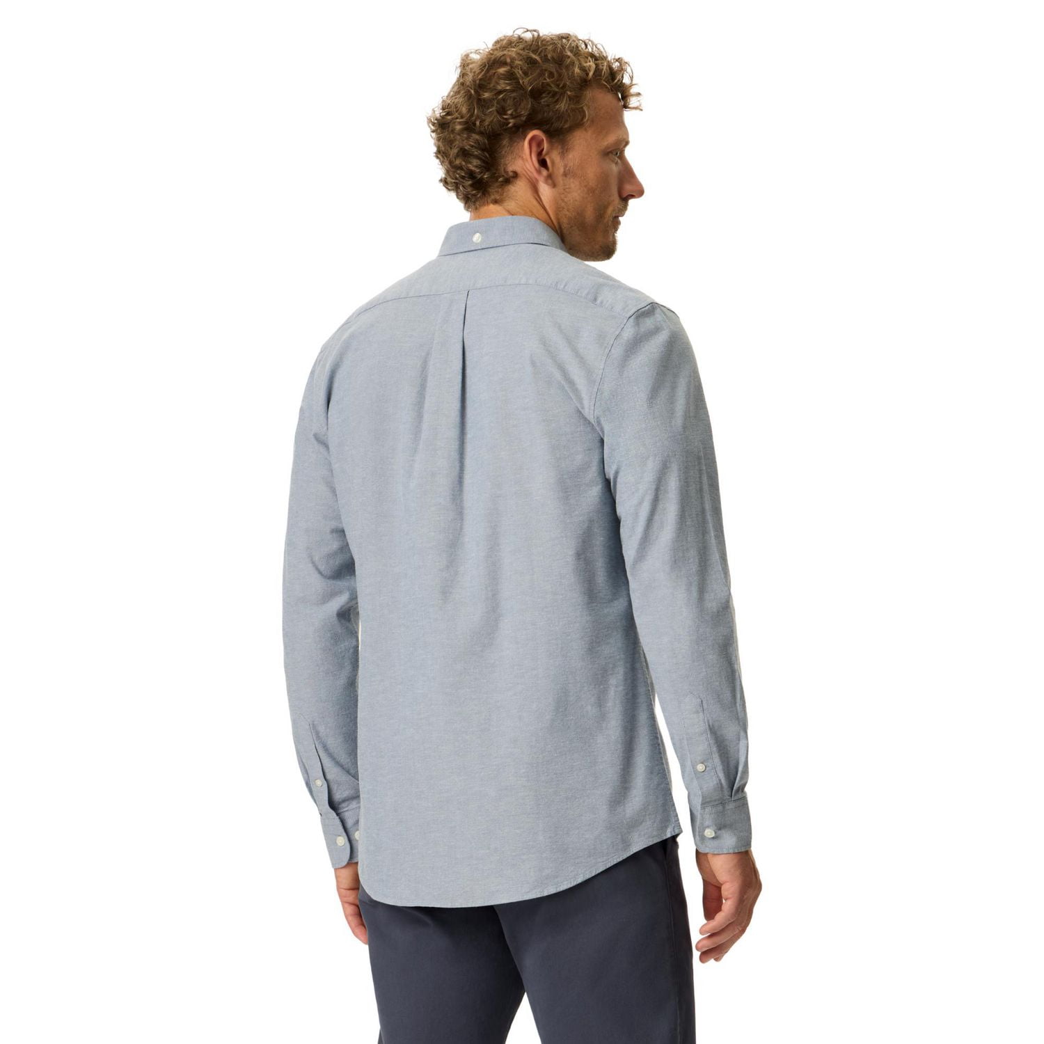 Dockers Men's Long Sleeve Oxford Button Down Shirt