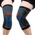 thumbnail image 4 of 1PC High Elastic Knee Brace Stretchable Knee Protective Sleeve Breathable Leg Joint Protector Exercise Kneepad, 4 of 7