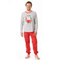 thumbnail image 2 of Peppa Pig Mens Red Daddy Pig Long Sleeve Long Leg Pyjama Set (X-Large) [dis], 2 of 6