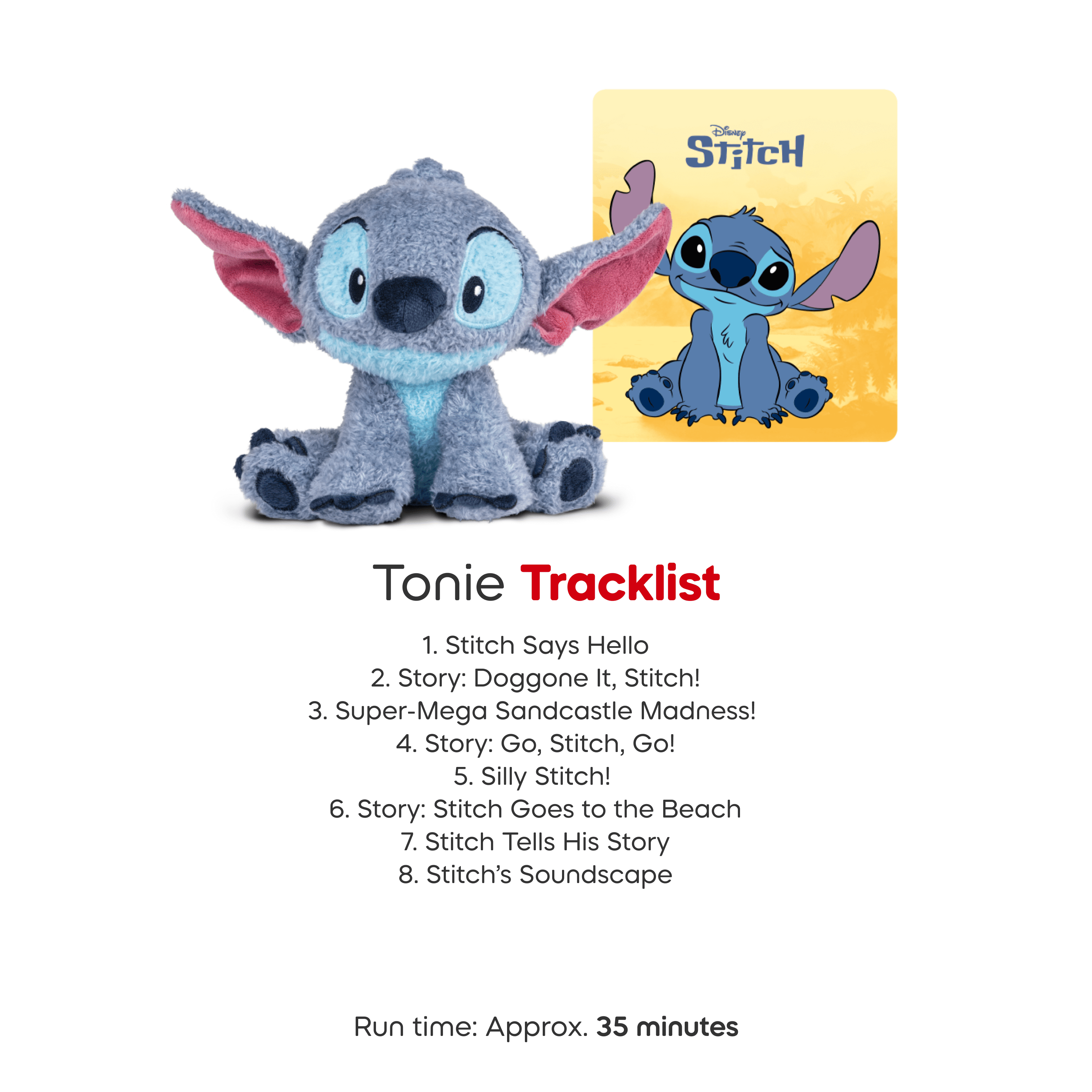tonies Disney Lilo & Stitch Cuddle Tonie