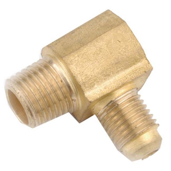 Anderson Metals 714049-1008 .62 in. Flare x .5 in. Male Iron Pipe Elbow
