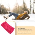 thumbnail image 2 of Bandeau d'Hiver pour Femmes, Protecteur de Tête Élastique, Style Simple, Accessoires pour Cheveux, 2 of 6