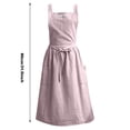 thumbnail image 3 of Binwennn Bib Aprons for Women And Men Hair Stylist Apron with Bling Mens Aprons plus Size Soft Apron Solid Color Bandage Aprons Japanese Style Kitchen Cooking Clothes For Women Chef, 3 of 4