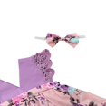 thumbnail image 3 of Vêtements Assortis pour Filles Bébé Barboteuse Sans Manches Robe Florale Tenues, 3 of 5