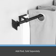 thumbnail image 3 of Kenney Manufacturing 273005 Supports de Rideau 0,62 Po, Noir Mat, 3 of 5