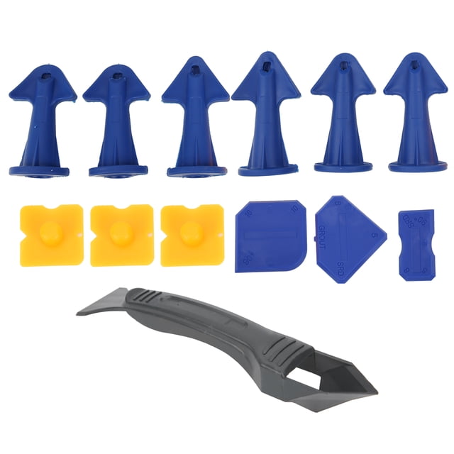 Wchiuoe Reusable Caulking Tools, Durable Caulking Finisher Tools, Scraper, Practical For Floor Sealing Caulking Tasks