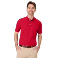 thumbnail image 2 of Hanes Polo X-Temp FreshIQ pour Hommes, TG, Rouge Foncé, 2 of 7