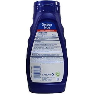 Selsun Blue Dandruff Shampoo Medicated With Menthol Maximum Strength
