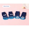 thumbnail image 1 of SNNROO 4pcs Plush Cute Pattern Anti-Slip Pet Socks  Pet Supplies, 1 of 7