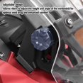 thumbnail image 3 of Motorcycle Windshield Lift Switch Cover Aluminum Alloy Decorative Cap for ADV150 ADV160 ADV350 Riders, 3 of 7