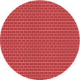 thumbnail image 1 of Ahgly Company Tapis d'Intérieur Lavables à la Machine, Carrés, Transitionnels, Rouges, 3 Pi Carrés, 1 of 7