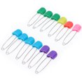 thumbnail image 4 of Pins, Anti-rust Nappy Pin Decorative  For Blankets For Laundry Needle For Jewelry Making 6pcs 1#,6pcs 2#,12pcs 3#, 4 of 8