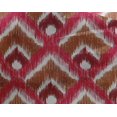 thumbnail image 4 of oneOone Georgette Viscose Fabric Argyle Style Ikat Print Fabric BTY 42 Inch Wide, 4 of 4