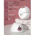 thumbnail image 4 of Momcozy M5 Smart App Control Hands Free Breast Pump, Electric Wearable Breast Pump with 3 Modes & 9 Levels, 2 Pack, Cozy Red, 4 of 9