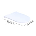 thumbnail image 3 of Elastic Toilet Lid Cover Stretch Washable Soft Protector Seat Cover for Bathroom Universal Fit Easy Installation Waterproof Durable Fabric Home Essentials, 3 of 6