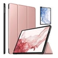 thumbnail image 1 of Tasnim Folio Case for Samsung Galaxy Tab S10 Lite/ S10 FE/ S9 FE 5G 10.9 Inch/Tab S9 11 Inch Case With Screen Protector Multi-Angle Viewing Protective Cover - Rose Gold, 1 of 5