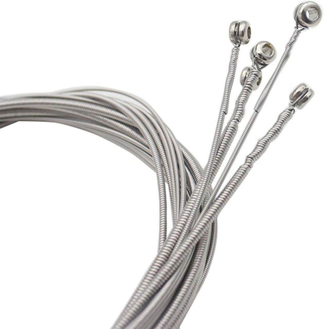 ziyahi 5 Stainless Steel Nickel-plated Gauge Strings for 5 String Bass Replacement