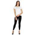 thumbnail image 2 of Inkmeso Solid Short Sleeve Basic T-Shirt For Womens Patch Pocket Casual Summer Basic Top, 2 of 7