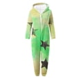 thumbnail image 4 of EGNMCR Combinaison Fille à Manches Longues Combinaison à Manches Longues à Capuche Pyjama Combinaison Décontractée d'Hiver Chaude Combinaison de Nuit Fille Combinaison en Polyester, 4 of 5
