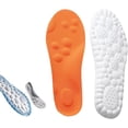 thumbnail image 1 of Footstr Insoles, Breathable Soft Foam Shoe Insole, 4D Cloud Tech Sports Insoles with Arch Support for Men, Orthopedic Shock Absorption Inserts for Running, Walking, Work Shoes(Orange 1 CPS,6.5-7.5), 1 of 7