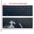 thumbnail image 2 of Clavier d'Ordinateur Portable Anglais US/RU pour HP Elitebook x360 1040 G4 1040 G5 1040 G6 HSN-Q02C Rétroéclairé US Sans Rétroéclairage, 2 of 5