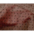 thumbnail image 4 of oneOone Silk Tabby Fabric Stork Bird Printed Craft Fabric BTY 42 Inch Wide, 4 of 4