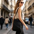 thumbnail image 1 of Nylon Tablet Tote Bag for Women Commute Shoulder Bag Crossbody | Large Capacity Handheld Organizer for School Office | Padded Tablet Compartment Protects Devices, 1 of 5