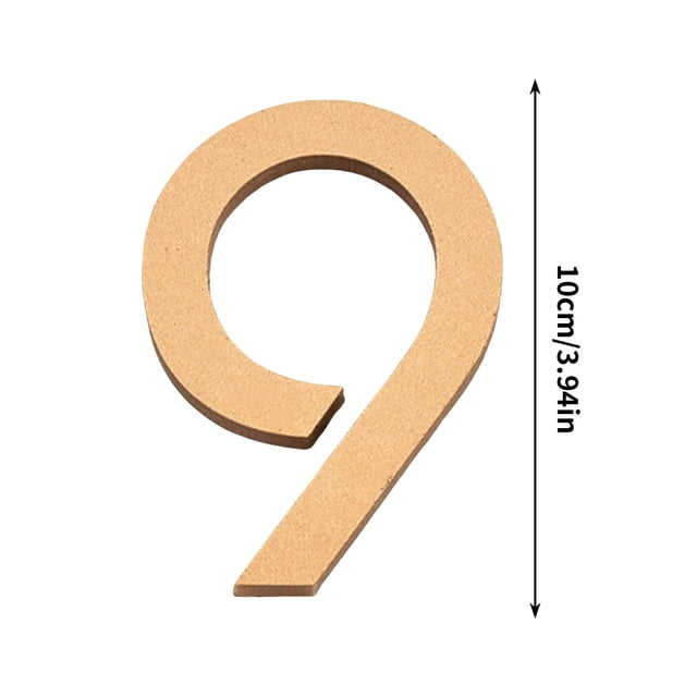 Tumotour 7CM Acrylic Number Plates For Elegant And Stylish Decor