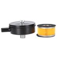 thumbnail image 2 of Air Compressor  Filter, Durable Air Compressors Muffler Efficiency Improvement Low Intake Noise  For Noises Equipment Iron,Plastic, 2 of 8