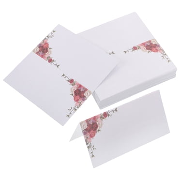 CTIRCHIU 50 Pcs Birthday Invitation Card Paper Multi with Handwritten Writing Event Invitation
