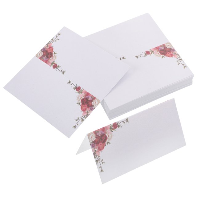CTIRCHIU 50 Pcs Birthday Invitation Card Paper Multi with Handwritten Writing Event Invitation