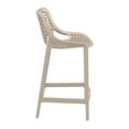 thumbnail image 4 of Compamia Air Tabouret de Comptoir de Patio à - Ensemble de 1, Taupe, 4 of 6