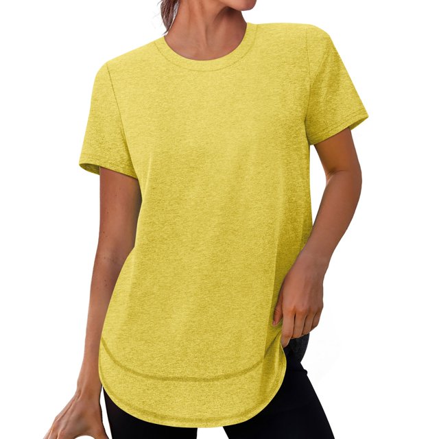 Soki Short Sleeve Shirts for Women Athletic Tops UPF 50+ Sun Protection Quick Dry Running T-Shirts