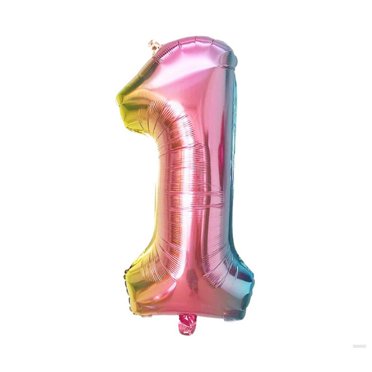 Numbers Balloon Spherical Birthday Figure Party Supplies Wedding Decorations Wonderful Adornment Household Items for Graduation gradient ramp1