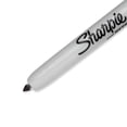 thumbnail image 4 of Marqueurs permanents rétractables Sharpie, pointe fine, noir, 2 unités, 4 of 5