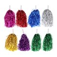 thumbnail image 2 of 8pcs Cheerleaders Supplies Cheering Poms Cheering Garland Shiny Cheering Balls With Handle(Mixed Color), 2 of 9