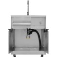 thumbnail image 4 of 32" Professional Outdoor Kitchen Sink Cabinet in Stainless Steel, 4 of 5
