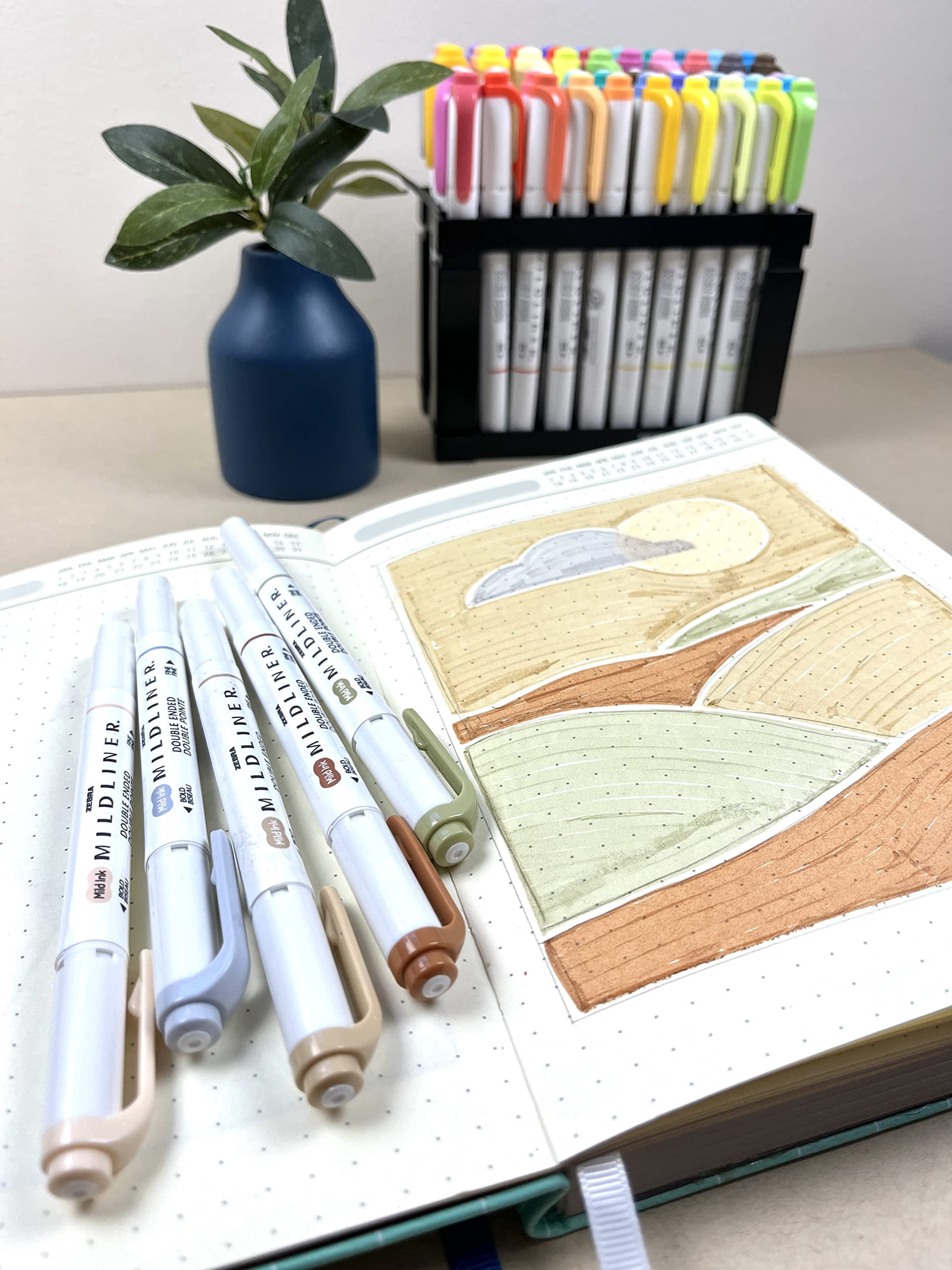Mildliner 5 Colour Set Refresh