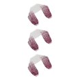 thumbnail image 1 of kurtrusly Boléro en Chiffon à Manches Longues pour Femmes Tendance Rouge Vin Fleur 3ensemble, 1 of 6
