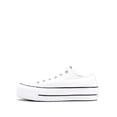 thumbnail image 1 of Converse Espadrilles Chuck Taylor All Star Lift pour Femmes, Blanc/noir/blanc, 10 Moyen US, 1 of 6