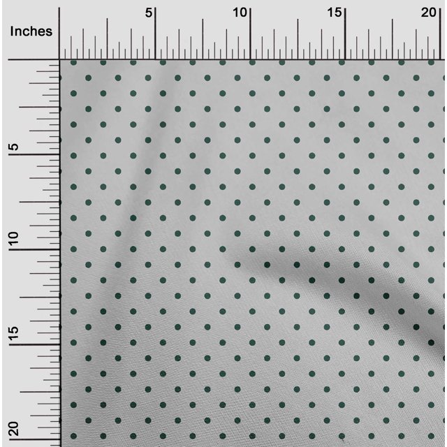 oneOone Polyester Lycra Fabric Polka Dots Fabric Prints By Yard 56 Inch Wide