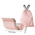 thumbnail image 3 of Plastic Garbage Bags 1-Piece Pink Plastic Garbage Bags Drawstring Kitchen Trash Bags for Household Bathroom Dormitory Thick Leak-Proof Heavy Duty Rkxzt, 3 of 7