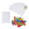 thumbnail image 3 of See and Spell Learning Toy, Soft Cardboard Wood Building Blocks Alphabet Games Set Water Paint Coloring  for Study, 3 of 8