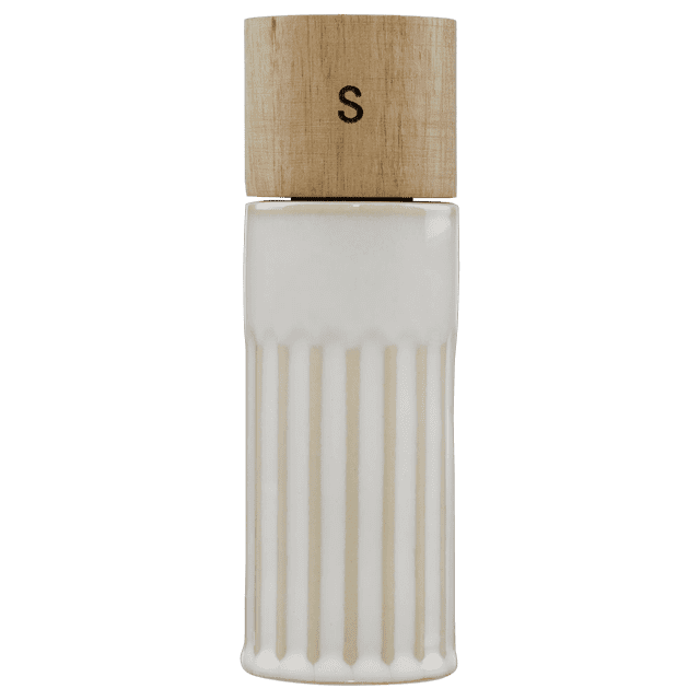 Bouclair Off White Beige Salt Grinder