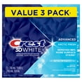 thumbnail image 2 of Crest 3D White Advanced Whitening Toothpaste, Arctic Fresh, 70 mL, Pack of 3, 2 of 12