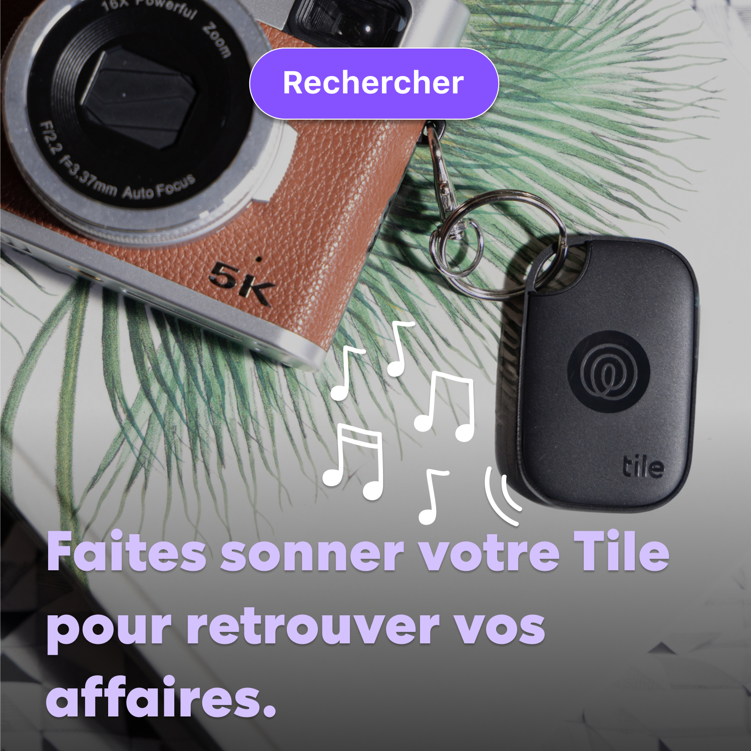 Life360 Tile Pro (2024) Bluetooth Tracker, both iOS and Android Compatible. 2-Pack