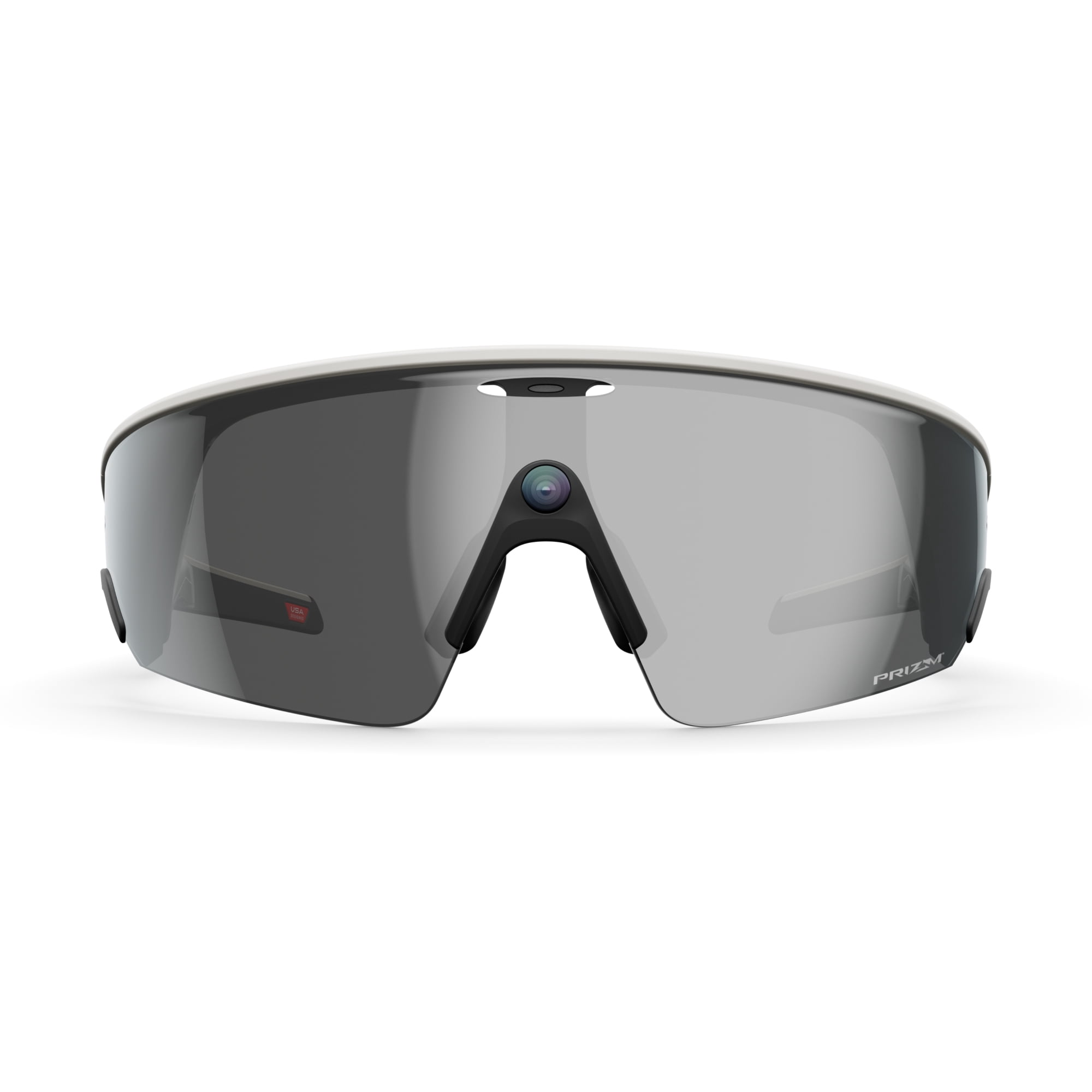Oakley | Meta Vanguard avec Meta AI, compatibilité audio, photo et vidéo - Blanc, Noir Prizm